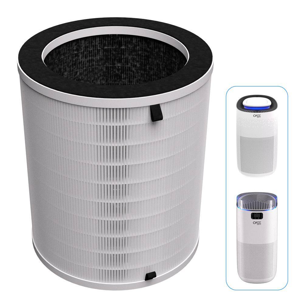 ProMounts 3-in-1 Smart Air Purifier HEPA Filter Replacement for AthenaNeo. Removes 99.97% of viruses pollen bacteria and more OFAN-01