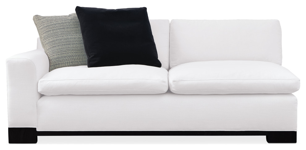 Refresh Left Arm Loveseat   Transitional   Loveseats   by Caracole  Houzz