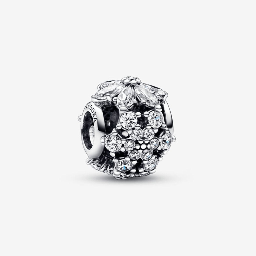 PANDORA  Sparkling Herbarium Cluster Round Charm