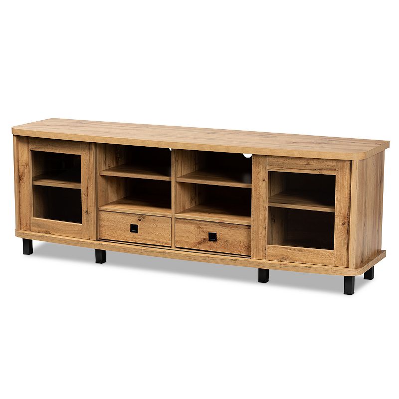 Baxton Studio Walda 2-Drawer TV Stand