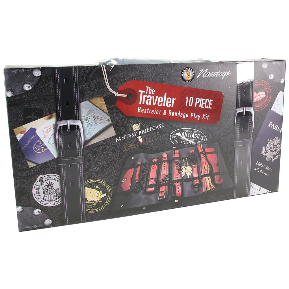 The Traveler 10 Piece Restraint & Bondage Play Kit