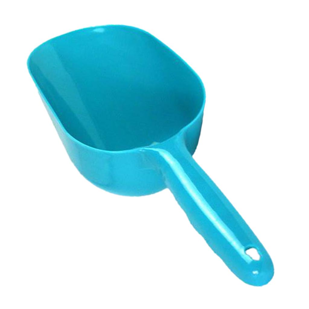 Shovel Compost Grit Dog Food Weeding Hand Garden Supplies (Blue)