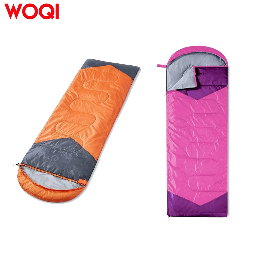 WOQI Warm Cool Weather Summer Spring Fall Lightweight Waterproof for Adults Kids Camping Sleeping Bag