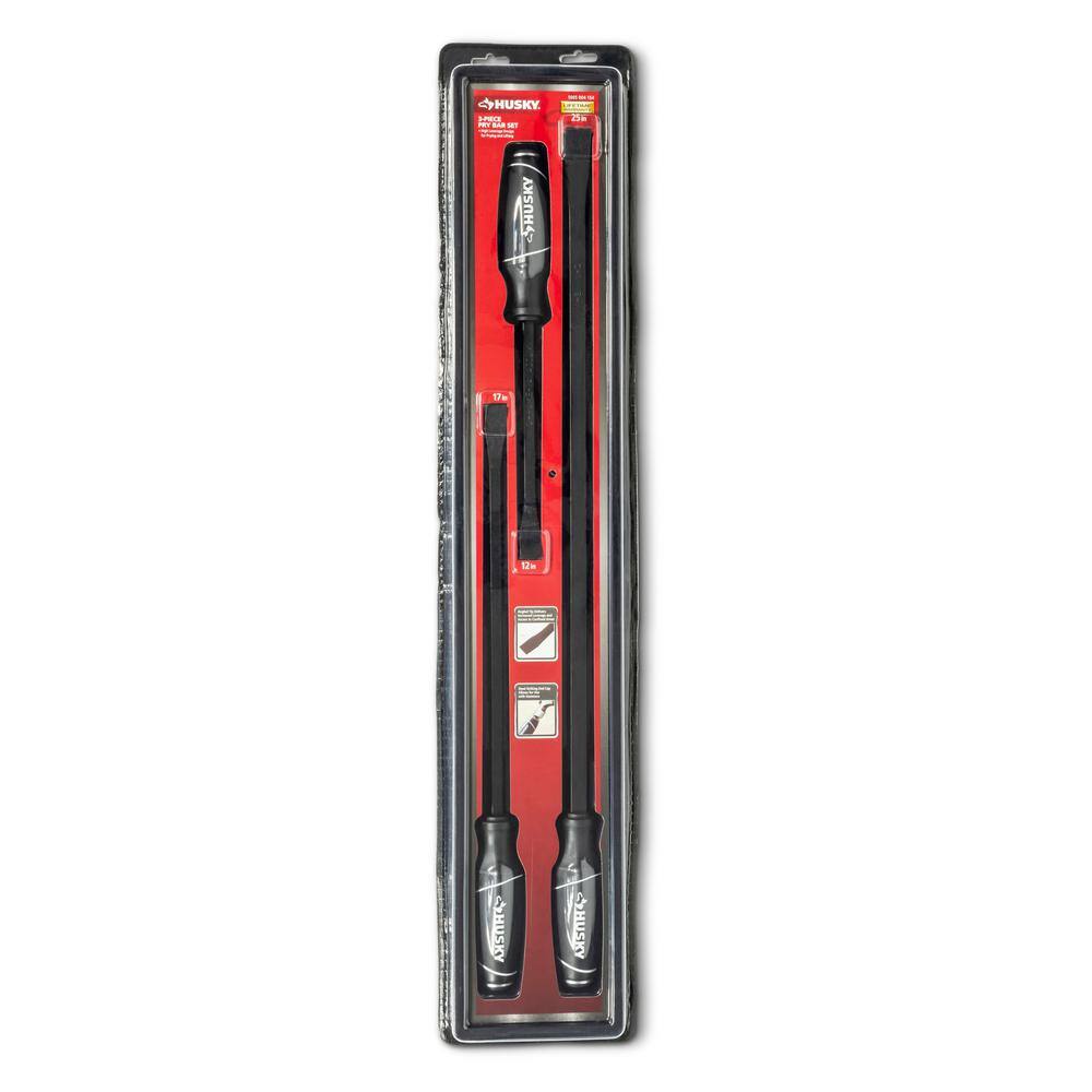 Husky Pry Bar Set (3-Piece) H3PCPRYSET