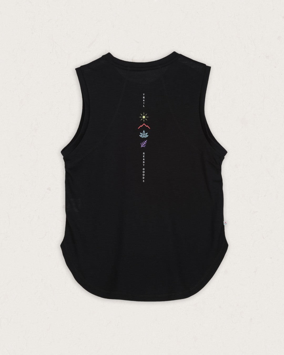 Blue Bird Recycled Active Vest - Black