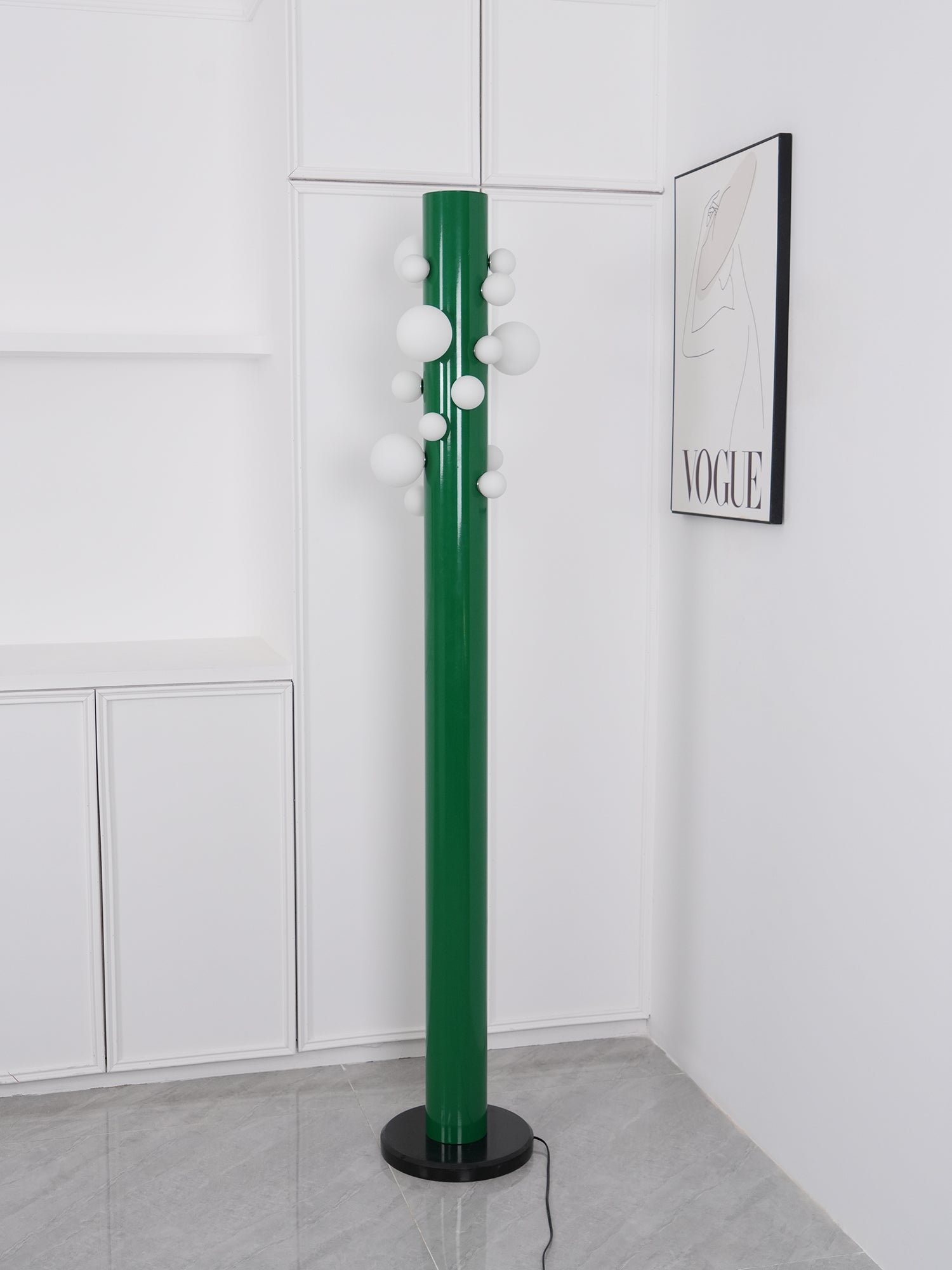 Green Apes Floor Lamp