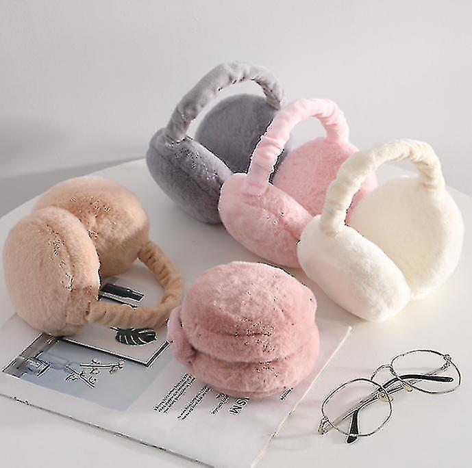 Women's Folding Warm Earmuffs For Office Outdoor Winter Cold-proof