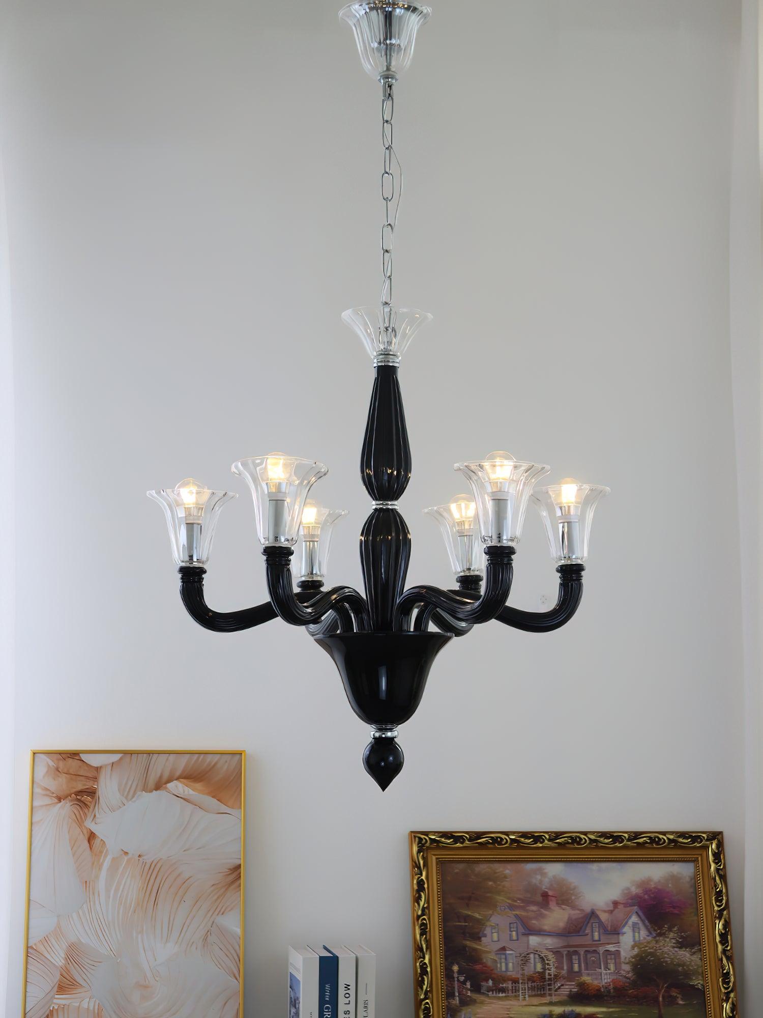 Murano Candle Chandelier