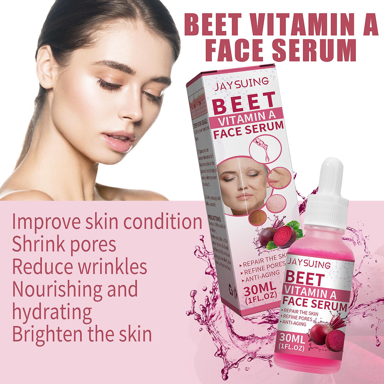 Beet Va Serum Turmeric Dual Ingredient Repair Facial Skin Oxidation Liquid Essence