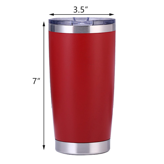 Aspire 20 Oz Stainless Steel Tumbler  Vacuum Insul...