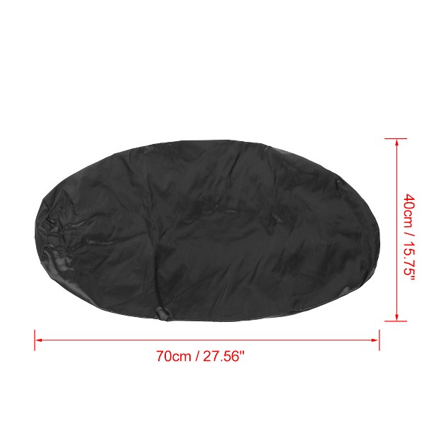 Unique Bargains Universal Flexible Waterproof Motorcycle Rain Seat Cover Black Xl 1 Pc