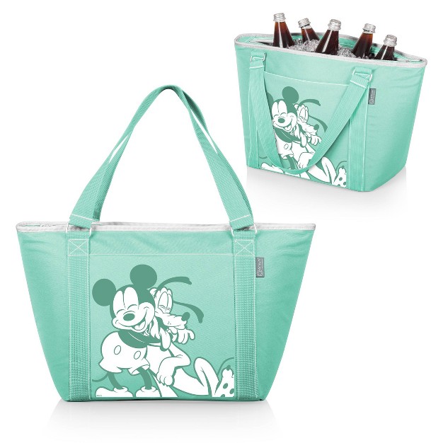 Picnic Time Disney Mickey And Pluto Topanga 16 68qt Tote Cooler Bag Teal