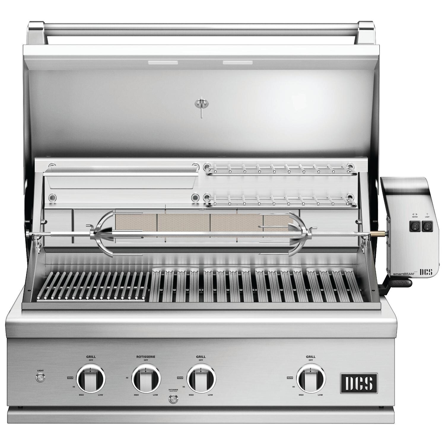 DCS Series 9 36-in Built-in Grill w/ Rotis | BE1-36RC-N