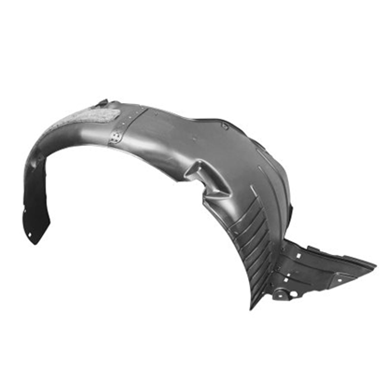 New Standard Replacement Front Right Fender Liner， Fits 2014-2016 Hyundai Elantra Sedan