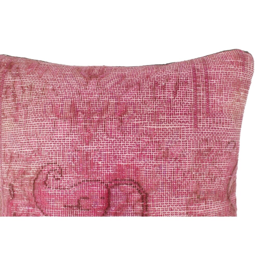 Bohemian Ballard Vintage Distressed Handmade Rug Pillow