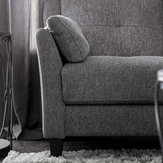 Veldrena Loveseat Gray Mibasics