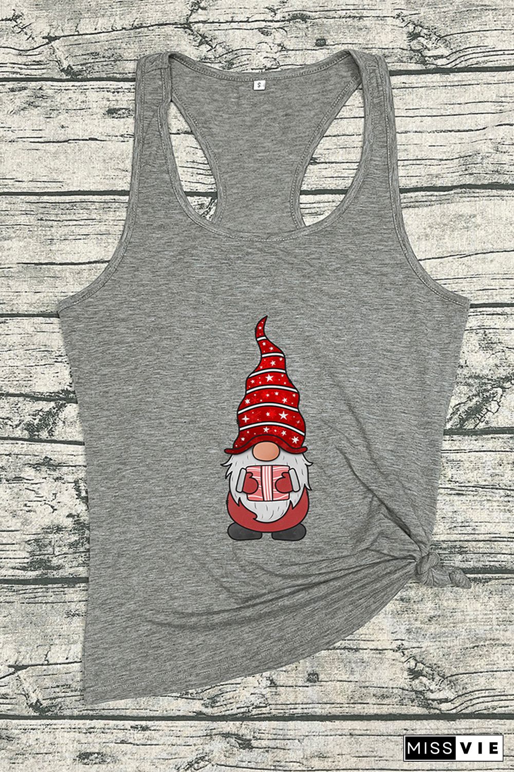 Christmas Gnomes Sleeveless Tank Top Wholesale