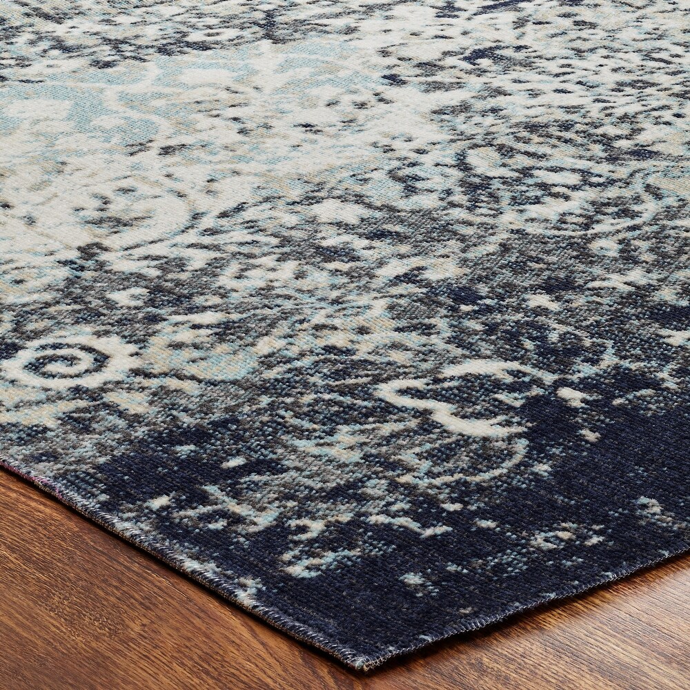 Modern Abstract Indoor/Outdoor Area Rug