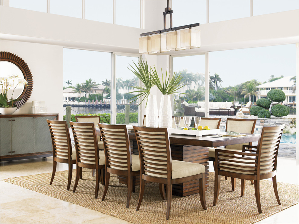 Kowloon Arm Chair   Transitional   Dining Chairs   by Lexington Home Brands  Houzz