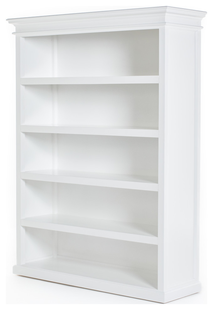 Bookcase with 5 Shelves   Transitional   Bookcases   by Nova Solo Furniture  Houzz