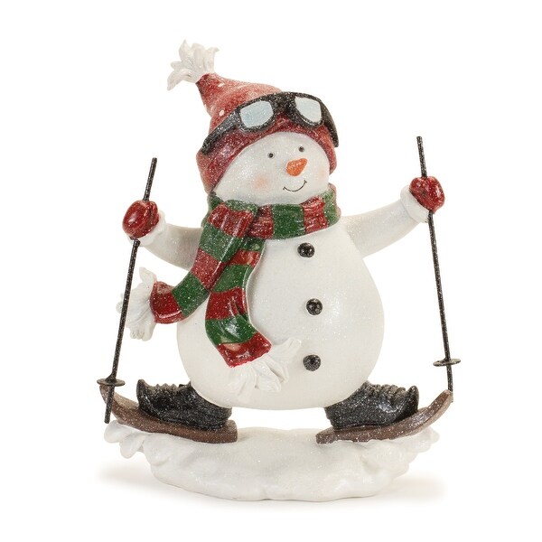 Winter Sport Snowman Figurine (Set of 6)