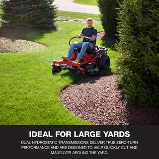 Troy-Bilt Mustang 46 in. 22 HP V-Twin Kohler 7000 Series Engine Dual Hydrostatic Drive Gas Zero Turn Riding Lawn Mower Mustang Z46