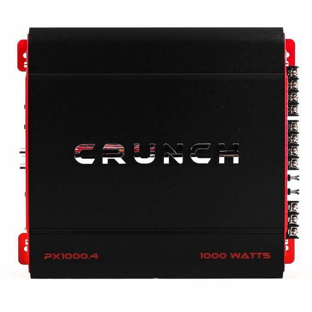 Crunch 4 Channel 1000w A b Class Stereo Amplifier amp 2 Channel Amp amp Wiring Kit