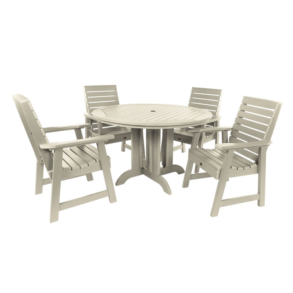 Weatherly 5 piece Outdoor Dining Set   48\