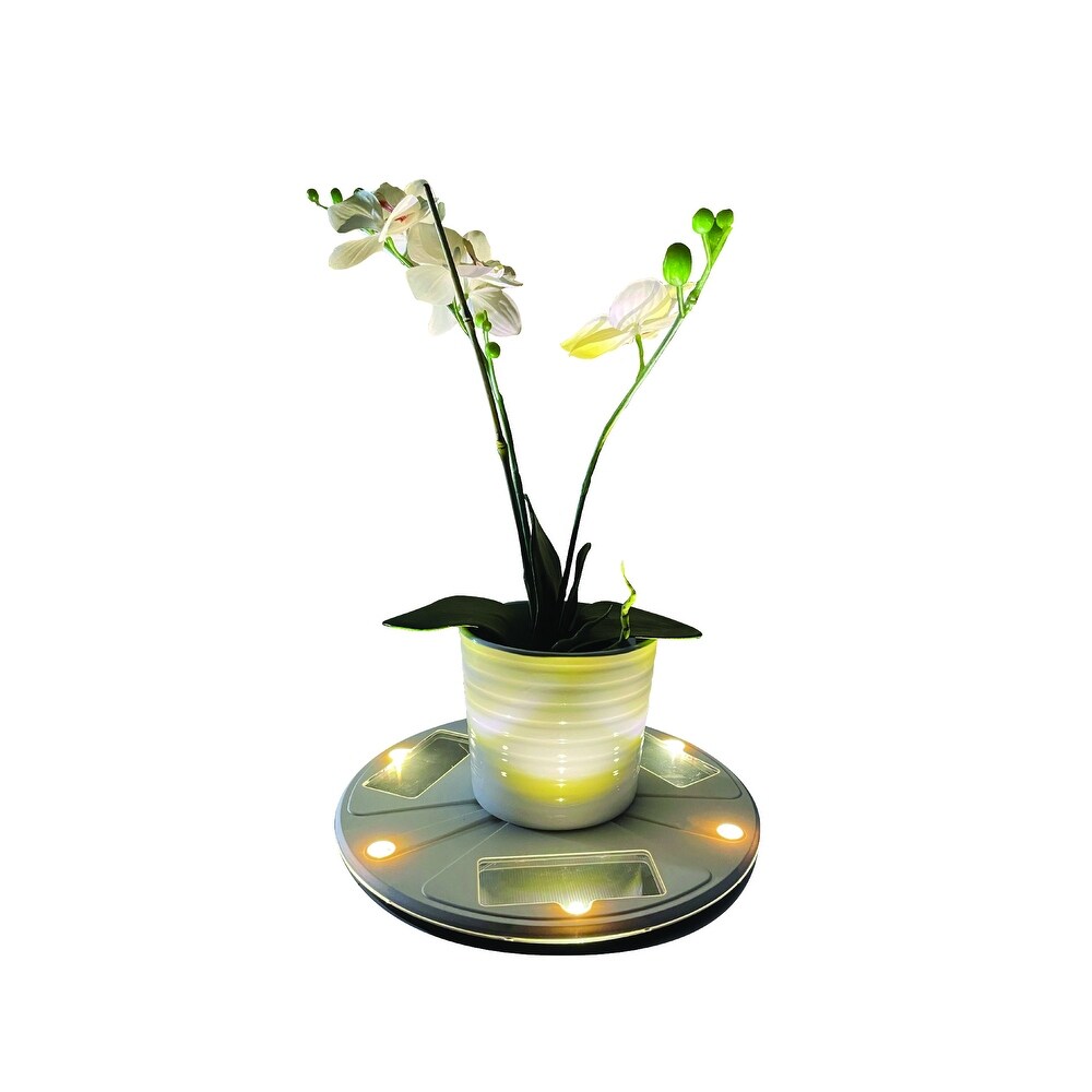 Solar Uplight Planter Base