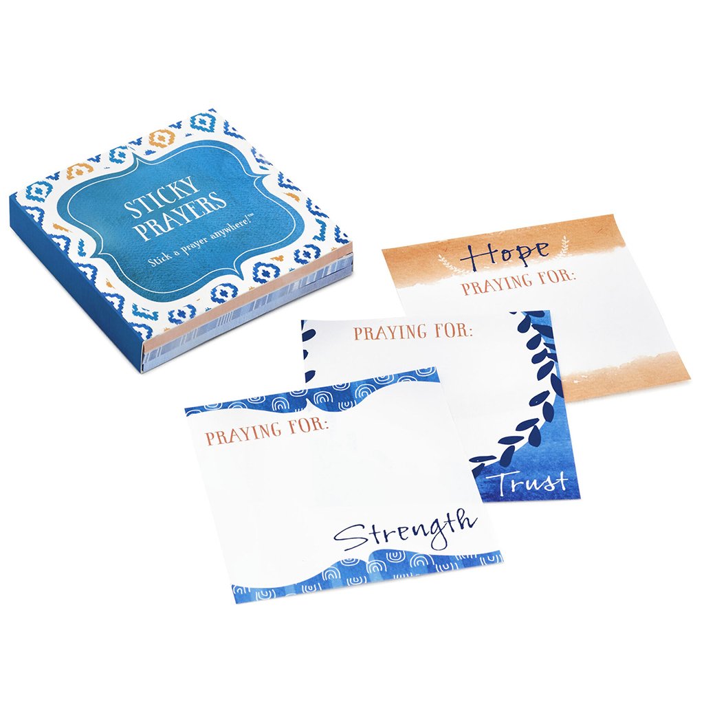 Hallmark  Sticky Prayers Religious Sticky Note Pad Set