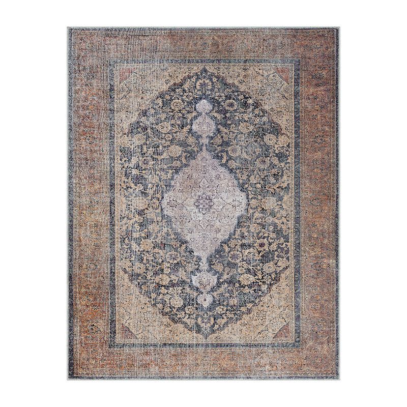 Decor 140 Baltar Traditional Washable Area Rug