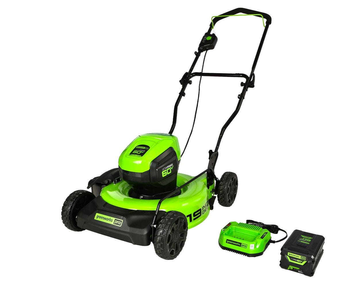 60V 19-Inch Cordless Lawn Mower | Greenworks Pro