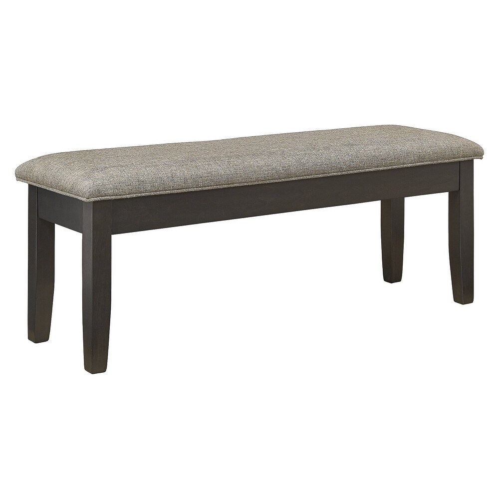 Ashley Furniture Ambenrock Light Brown/Black Upholstered Storage Bench   49\
