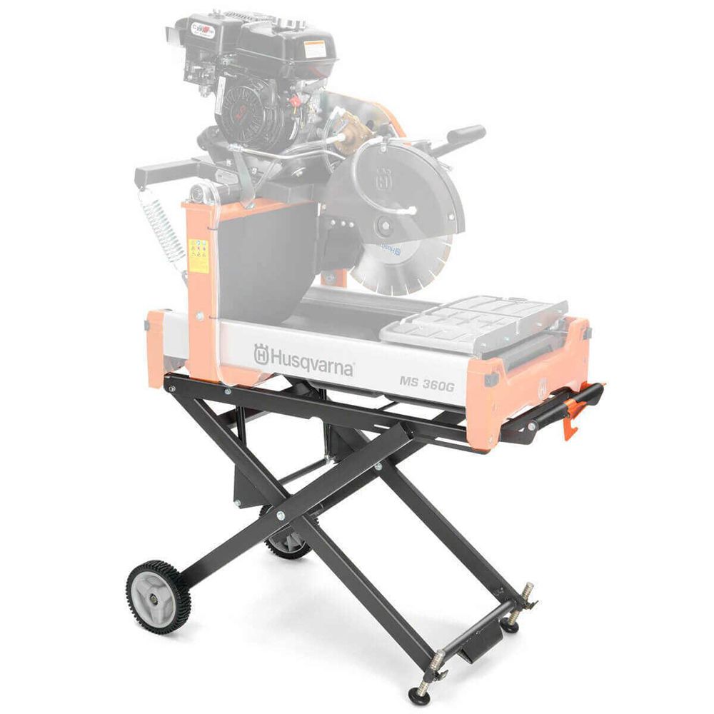 Husqvarna MS 360 Masonry Saw Adjustable Rolling Stand