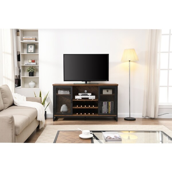 Media Entertainment Center Console Table