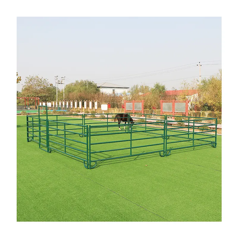 Factory supply High Quality Hot Selling 12 ft Horse Round Pen and Livestock Corral Panels