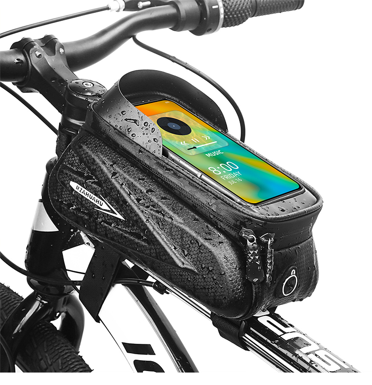 Front Top Tube Smallest Saddle Cycling Bag Reflective Phone Case Touchscreen Bag MTB Bike Bag