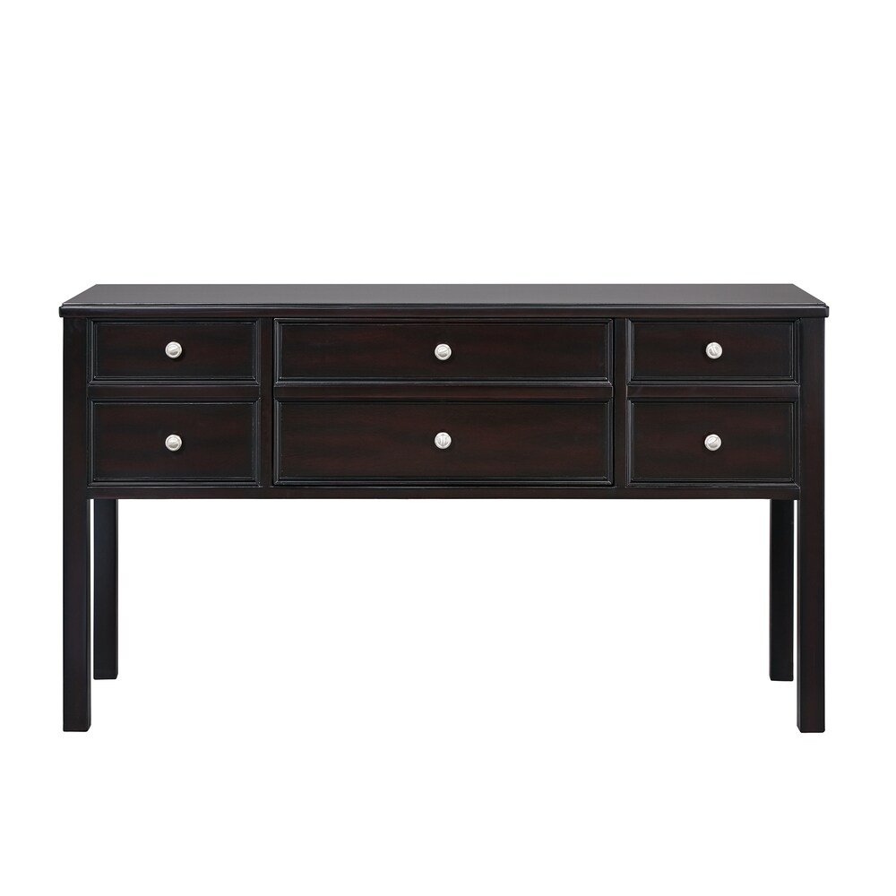 Madison Park Signature Madison Ebony Console Table