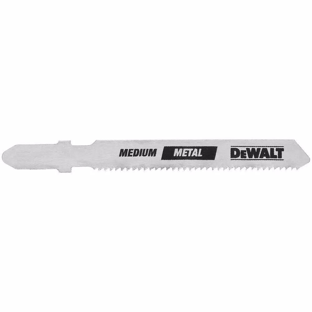 DEWALT 3 in. 36 TPI Sheet Metal Cutting Jig Saw Blade Bi-Metal T-Shank (5-Pack) and#8211; XDC Depot