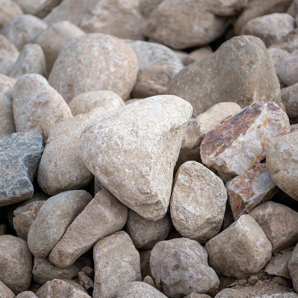 Southwest Boulder  Stone 5 cu. ft. 1 -2 ft. Navajo Natural Stone Boulders Extra-Large Landscape Rock (40 - 60 lbs. Per Boulder)(10-Pack) 02-0412-HD