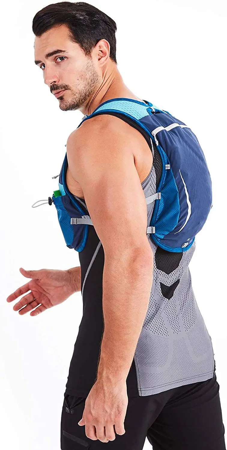 Running Backpacks Lightweight Hydration Pack Functional Running Vest 5.5L