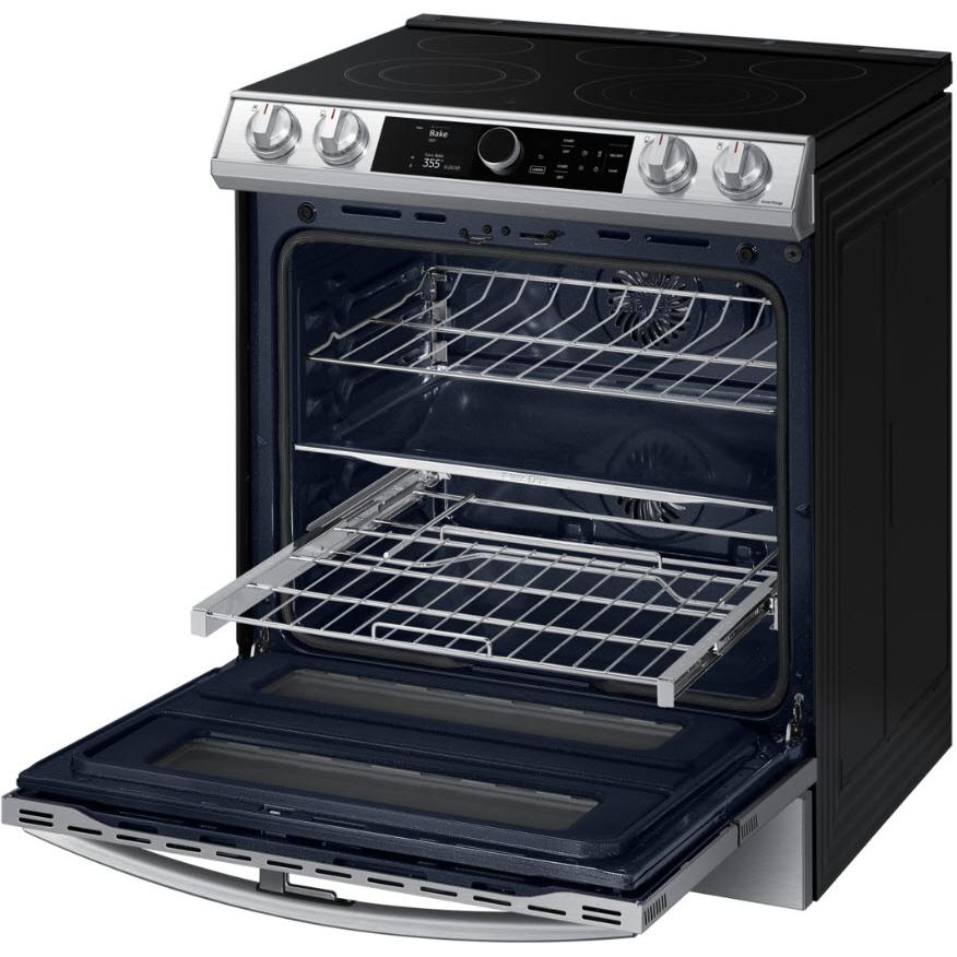  30-inch Slide-in Electric Range with Wi-Fi Connectivity NE63T8751SS/AC