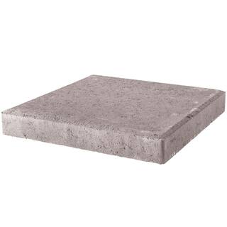 Pavestone 24 in. x 24 in. x 1.96 in. Pewter Square Concrete Step Stone (14-Pieces56 sq. ft.Pallet) 73700N