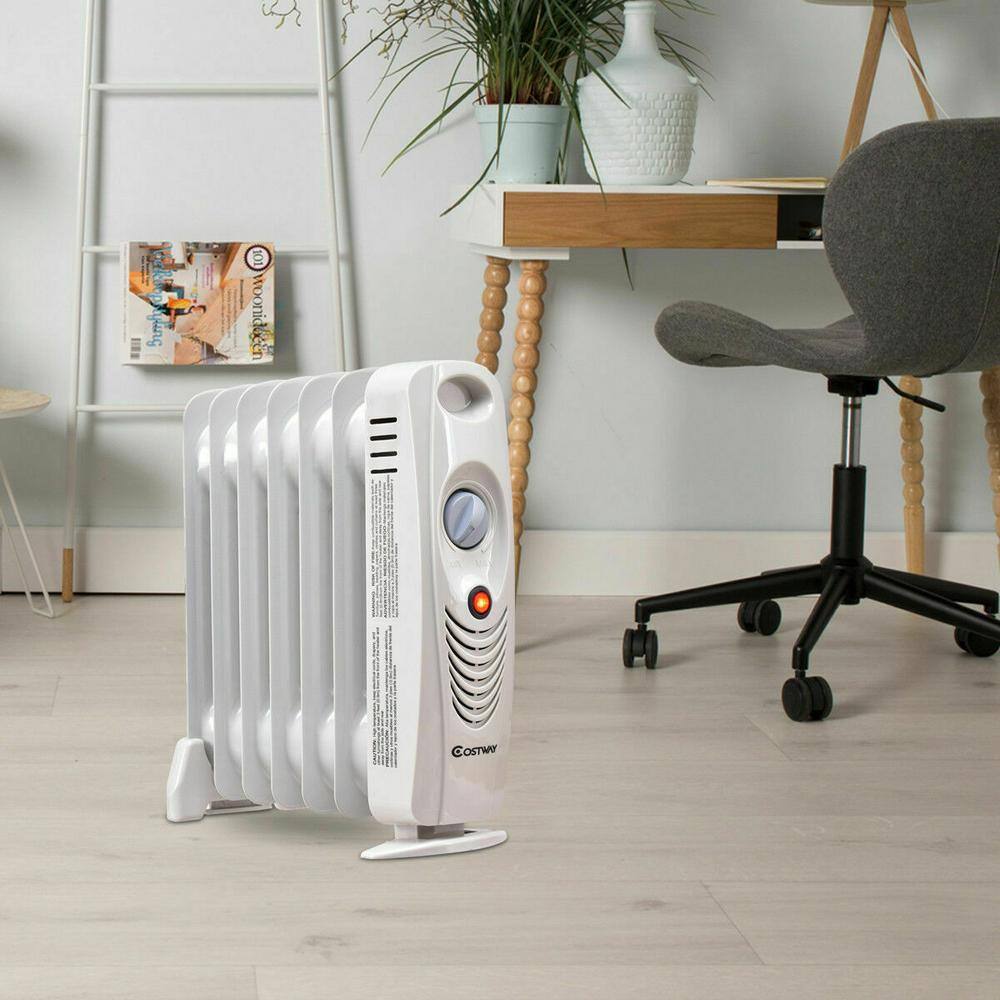 Costway 700-Watt Electric Oil-Filled Radiant Space Heater GHM0093