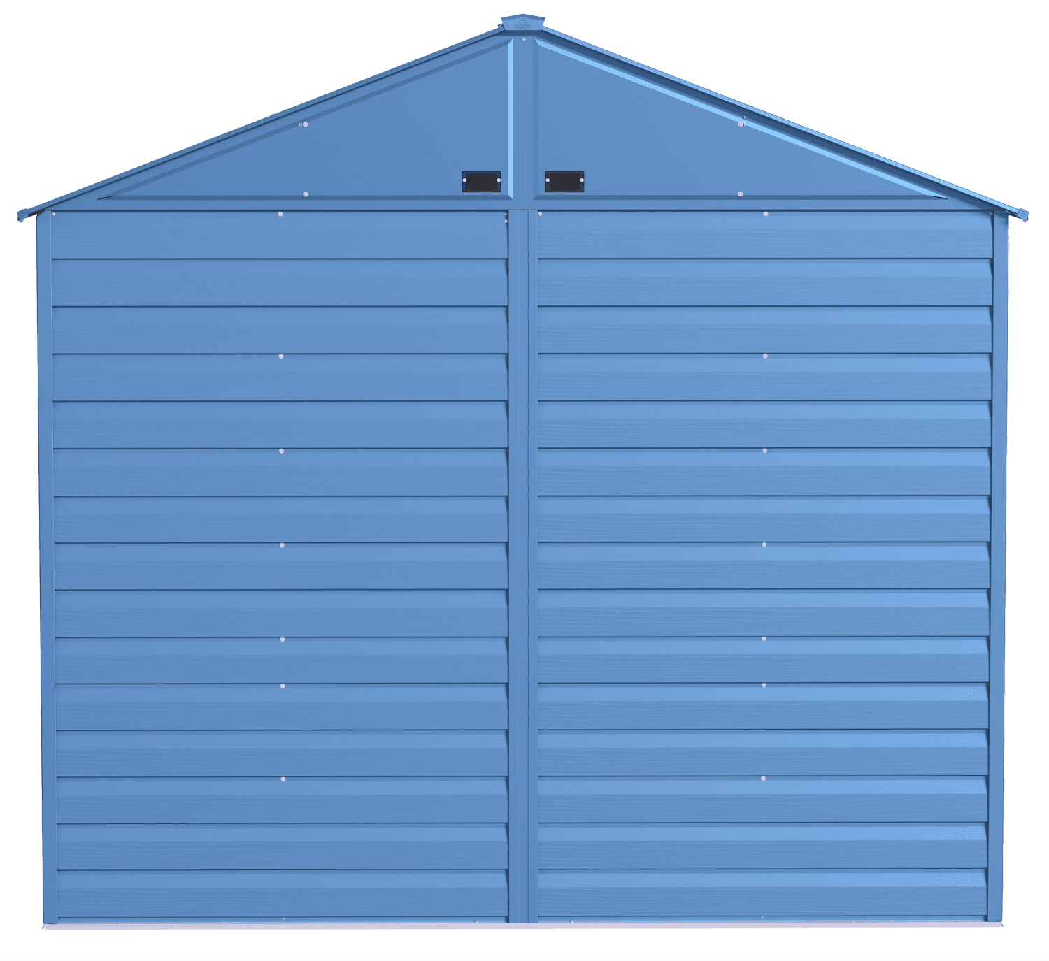 Arrow Select Steel Storage Shed, 8x8, Blue Grey