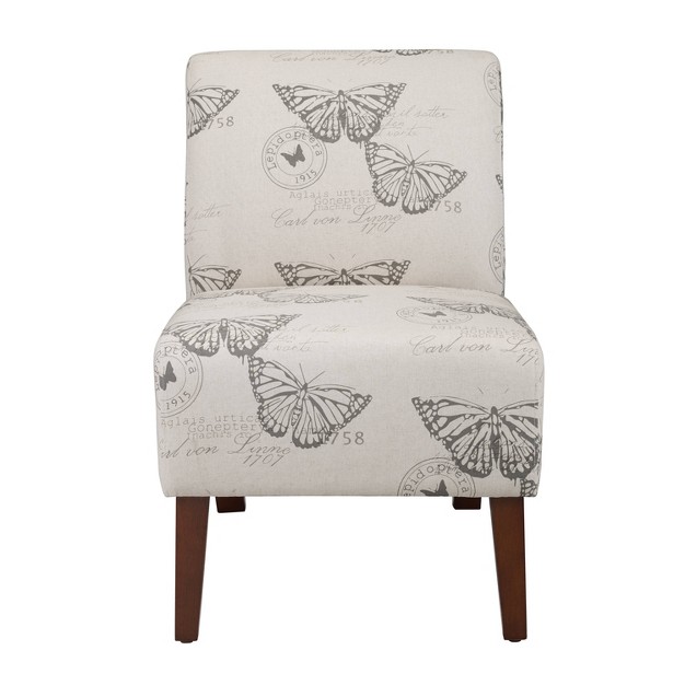 Lily Upholstered Sailing Chair Linon