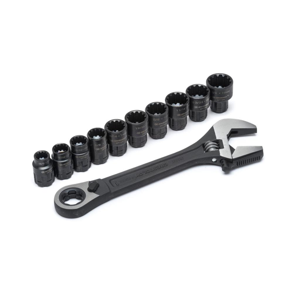 X6™ – Pass-Thru™ Adjustable Wrench Set ;