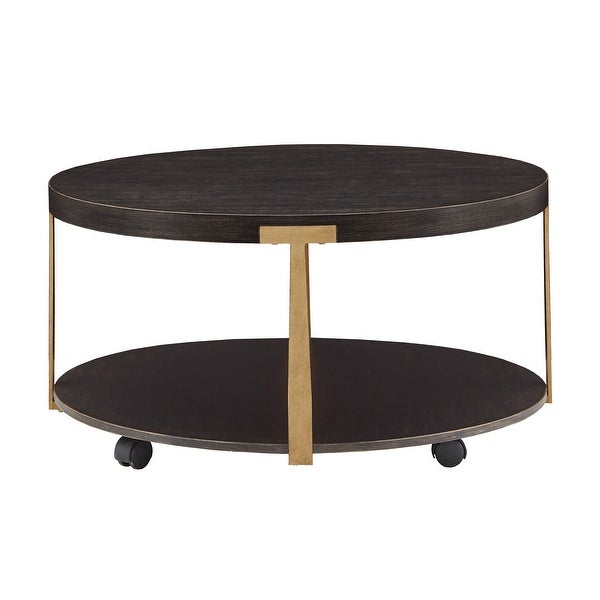 Jensen Wood and Metal T-Brace Tables by iNSPIRE Q Artisan