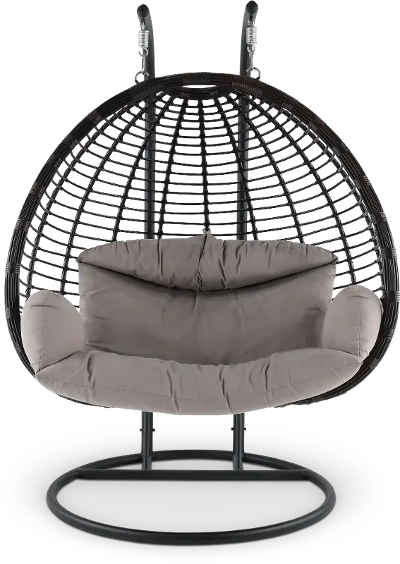 Modern Double Hanging Basket Chair