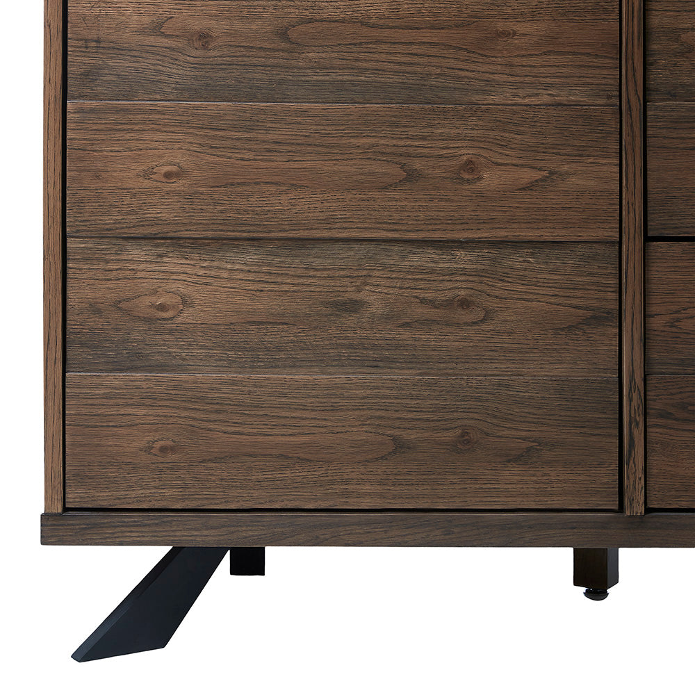 ARNO Sideboard Buffet170cm - Brown & Black